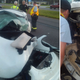 Illustration for article titled The 16-Year-Old VW Driver In This Terrible Crash Only Broke An Ankle